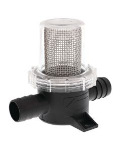 “Pumpgard” In-Line Strainer (1/2” ID, 50 Mesh Screen)