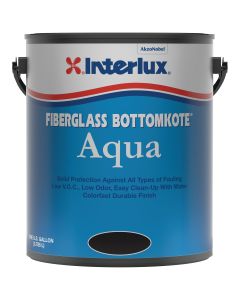 Fiberglass Bottomkote® Aqua Multi-Season Antifouling Paint (Black, Gallon)