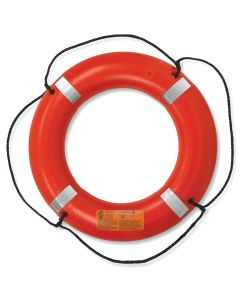 Life Ring Deck Buoy (Orange with Retro-Reflective Tape)