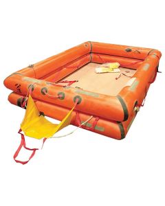 Open Reversible Inflatable Life Raft