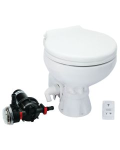 AquaT™ Silent Electric Compact Toilet - Comfort Model (12 Volt)