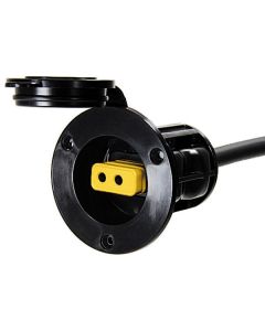 Flush Mount Power Port (Black)