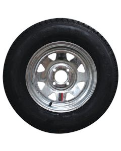 Galvanized Spoke Wheel/Bias Ply Trailer Tire (ST175/80D-13, 4 Lugs)