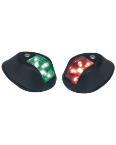 Fig. 602 L.E.D. Side Lights - Vertical Mount (Black)