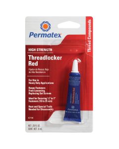 High Strength Threadlocker - Red (6 ml Tube)