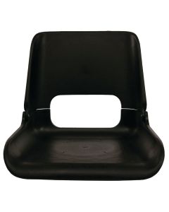 Marine Skipper Fold Down Frame Seat Shell (Black)