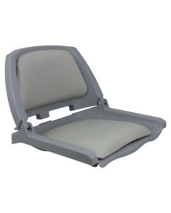 Traveler Fold Down Seat (Gray with Tan Cushions)