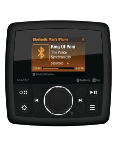 MA112 AM/FM/USB Compact Bluetooth Stereo with App Control