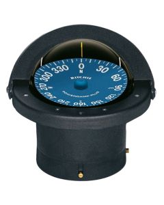 SuperSports® Black Flush Mount 4-1/2” Dial Compass (Black)