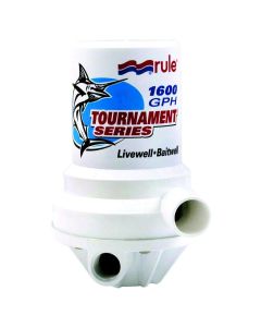 Tournament Series Dual Port Livewell Pump (1,600 GPH)