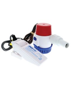 Combo Bilge Pump with 25D Rule-A-Matic Float Switch (500 GPH)