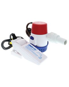 Combo Bilge Pump with 35A Rule-A-Matic Float Switch (360 GPH)