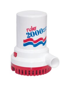 12V Non-Automatic Bilge Pump (2,000 GPH)