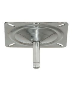 Swivl-Eze Lock’N-Pin Stainless Steel Seat Mount - 2-3/4” Steel Pin without Spring