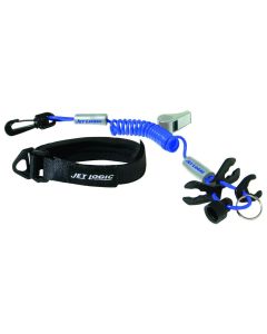 Ultimate Lanyard™ PWC Safety Lanyard (Blue/Silver)