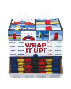 Wrap It Up!™ Hooks and Loops Wraps (Black)