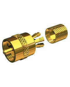 Gold-Plated Centerpin® Connector (PL-259-CP-G)