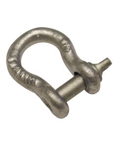 Galvanized Shackles - Load Rated (5/16”, 25 Per Box)