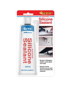 Marine Silicone Sealant - White (2.8 oz. Tube)