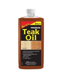 Premium Golden Teak Oil - Step 3 (16 fl. oz.)