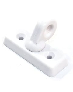 2 Piece Keyed Fender Holder (White)