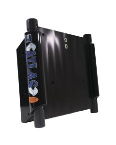 Atlas® Series Hydraulic Jack Plate - Anodized Black Coating (4” Setback)