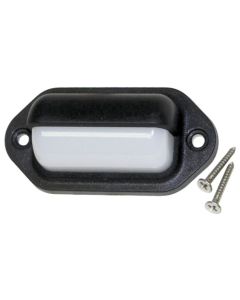 L.E.D. Companion Way Light (Black Bezel, 2 White LEDs)