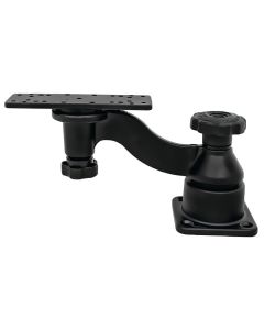 Single 6” Swing Arms with Horizontal Mounting Base