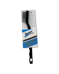 Detail Brush with Plastic Handle (Stainless Steel Bristles)