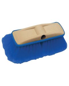 8” Deluxe Block Brush with Bumper (Medium Wash Brush, Blue)