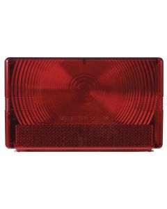 Submersible Left Driver Side Tail Light with Illuminator - Trailers Over 80” Wide