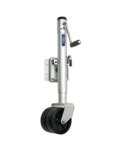 Dual Wheel Bolt-Thru Swivel Mount Jack (1,500 lbs)