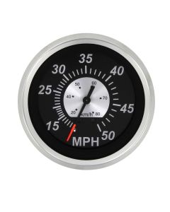 Black Sterling Gauges - Speedometer (50 MPH)