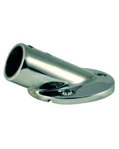 Cast Stainless Steel Rail Fitting - 30° Round Base (2-7/8”)