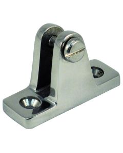 Stainless Steel Deck Hinges (Angled Base)