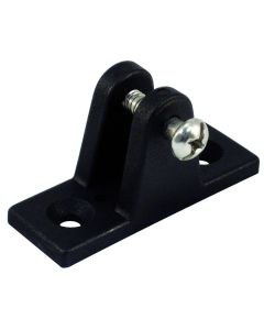 Black Nylon Deck Hinges (Large Pattern)