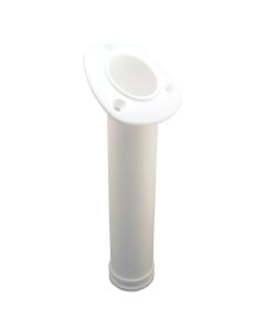 Flush Mount Rod Holder (White)