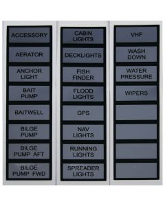 Switch Panel Label Kit