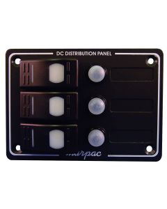 Marine Grade Power Panel (3 Gang)