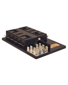 ATO/ATC Fuse Block with Ground Bus Bar (10 Gang)