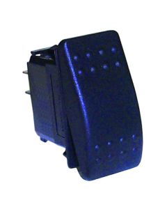 Non-Illuminated Contura® Rocker Switch (On-Off-On, 6 Terminal, DPDT)