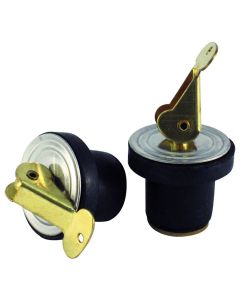 Baitwell Plugs with Brass Handle (11/16” ID)