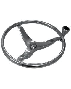 Stainless Steel Steering Wheel Kit For Dometic Mechanical Steering (13-1/2”)