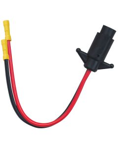 12 Volt, 2 Wire Trolling Motor Female Plug - Motor Side Connector