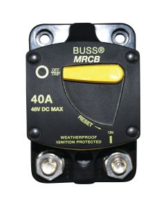 Circuit Breaker with Switch Function - Bussmann 187 Series (40 Amp)