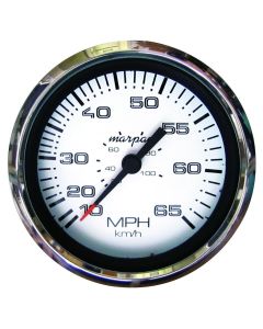 Domed Gauges with Stainless Bezel - Speedometer (65 MPH)