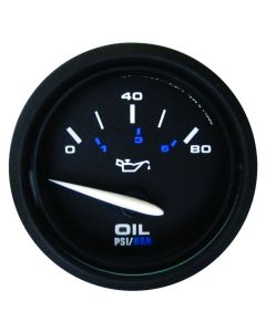 Domed Gauges - Oil Pressure Gauge (80 PSI)