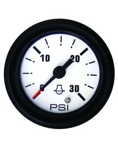 Domed Gauges - O/B Water Pressure Gauge Kit (30 PSI)