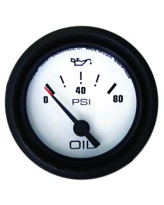 Domed Gauges - Oil Pressure Gauge (80 PSI)