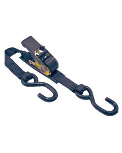 Adjustable Transom Tie Downs with S-Hooks (3 1/2')